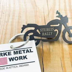 Motorcycle Keychain For Sturgis Rally