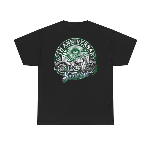 2025, 85th Annual Sturgis Motorcycle Rally Leprechaun Tshirt - Image 2