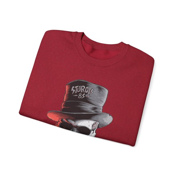 Sturgis 2025, 85th Anniversary Top Hat Sweatshirt - Image 3