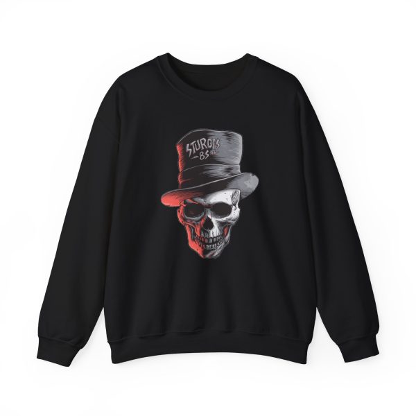 Sturgis 2025, 85th Anniversary Top Hat Sweatshirt - Image 4