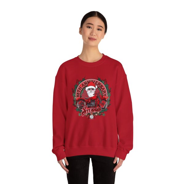 2025 Sturgis Rally Santa Claus Ugly Sweatshirt - Image 4