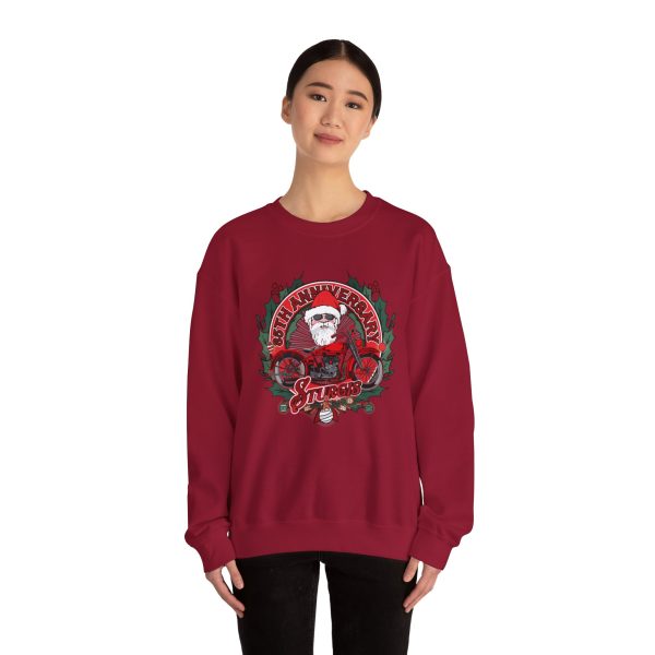 2025 Sturgis Rally Santa Claus Ugly Sweatshirt - Image 8