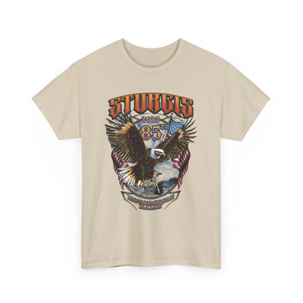 2025, 85th Annual Sturgis Motorcycle Rally, Eagle Tshirt - Image 7