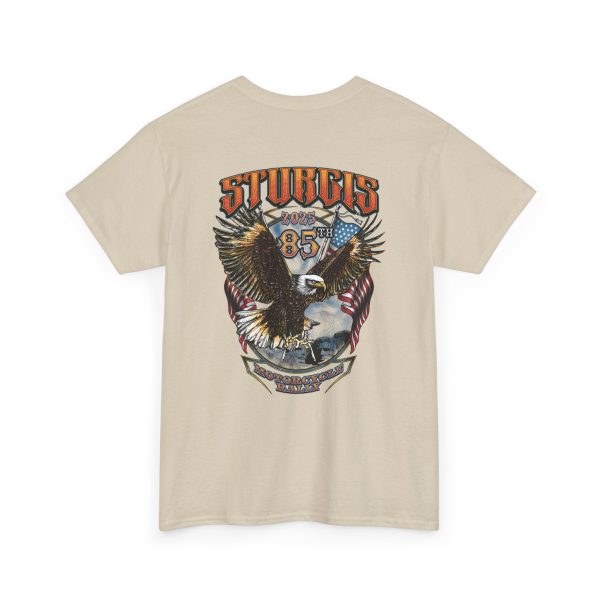 2025, 85th Annual Sturgis Motorcycle Rally, Eagle Tshirt, Badge - Image 8