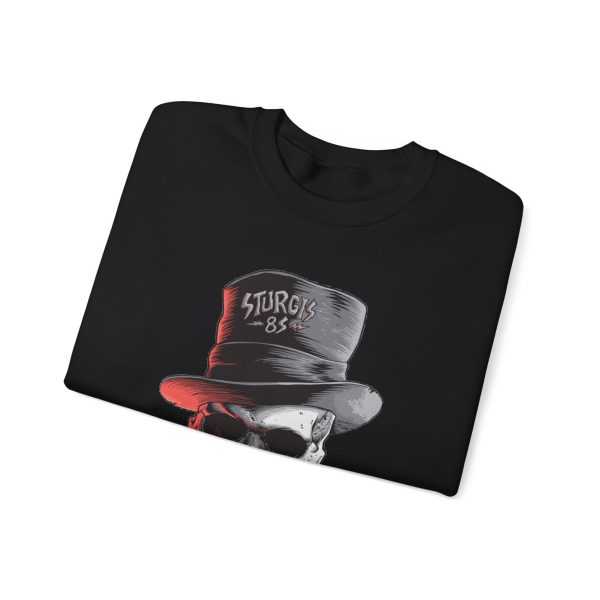 Sturgis 2025, 85th Anniversary Top Hat Sweatshirt - Image 3