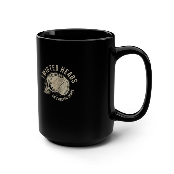 Twisted Heads Need Coffee Too, Big 15oz Mug - Image 2