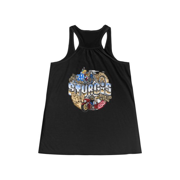 2024 Sturgis Rally Limited Women's Flowy Racerback Tank - Image 4