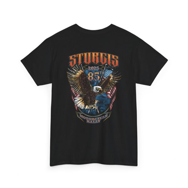 2025, 85th Annual Sturgis Motorcycle Rally, Eagle Tshirt, Badge - Image 4