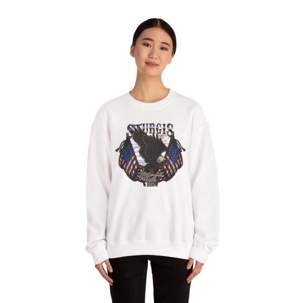 2025, 85th Annual Sturgis Motorcycle Rally, Eagle SweatShirt, Black Friday Special - Image 4