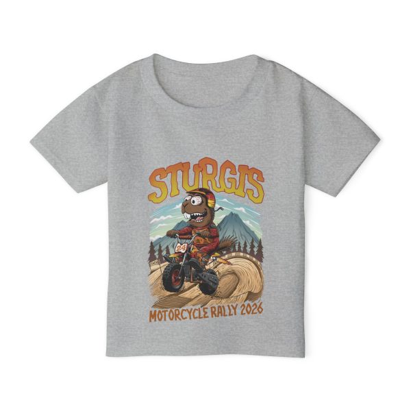 2026 Black Hills Motorcycle Rally Toddler T-Shirt, Prairie Dog Rat Fink, Bike Racer