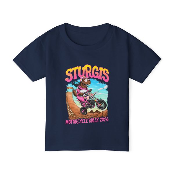 2026 Sturgis Motorcycle Rally Toddler T-Shirt, Prairie Dog Rat Fink, Bike Racer - Image 4