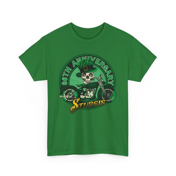 2026, 86th Annual Sturgis Motorcycle Rally Leprechaun Tshirt - Image 7