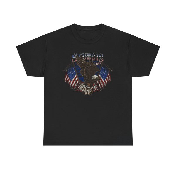 2026 Sturgis Rally 86th Anniversary Eagle With Flag