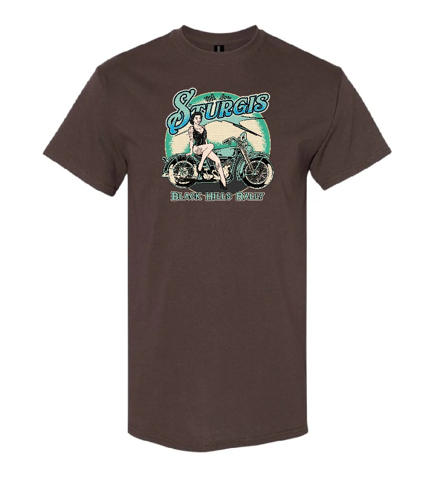 Sturgis Rally, 2026, Brunette Pinup Girl