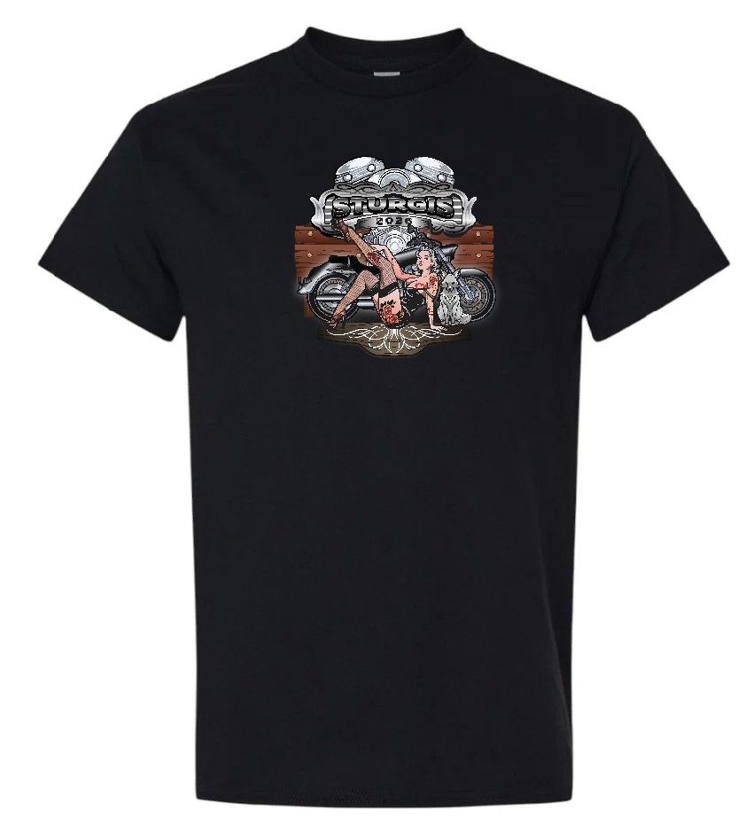 Sturgis Pinup Girl, Silver Fox