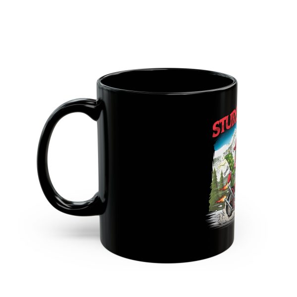 2026 Sturgis Rally, Merry Christmas, Prairie Dog Fink, Two-Tone Coffee Mug - Image 3