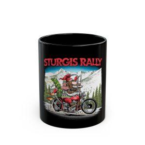 2026 Sturgis Rally, Merry Christmas, Prairie Dog Fink, Two-Tone Coffee Mug