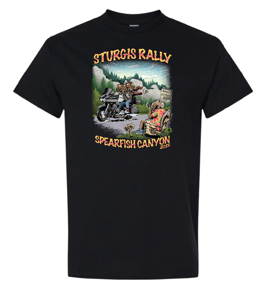 Spearfish Canyon, Sturgis Rally 2026, Getting your photo taken by Bob