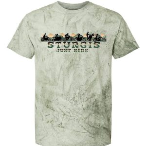 Just Ride, Sturgis Rally 2026, Camo Blast T-Shirt