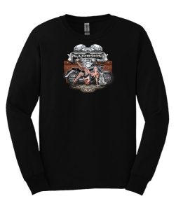 Sturgis Pinup Girl, Silver Fox