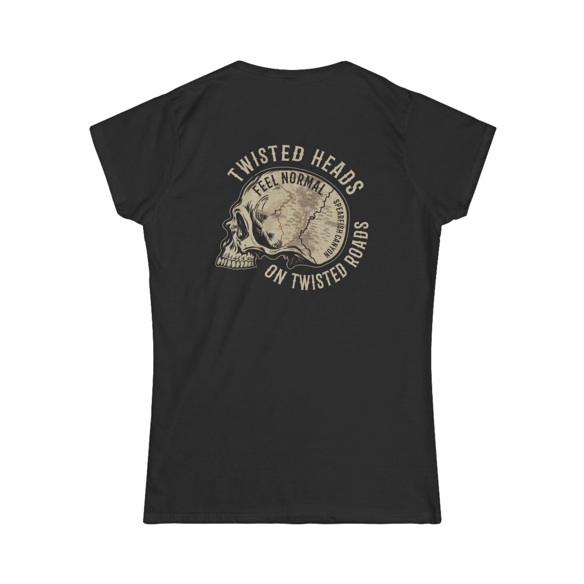Sturgis Rally 2026, Women's Twisted Heads Tshirt - Image 2