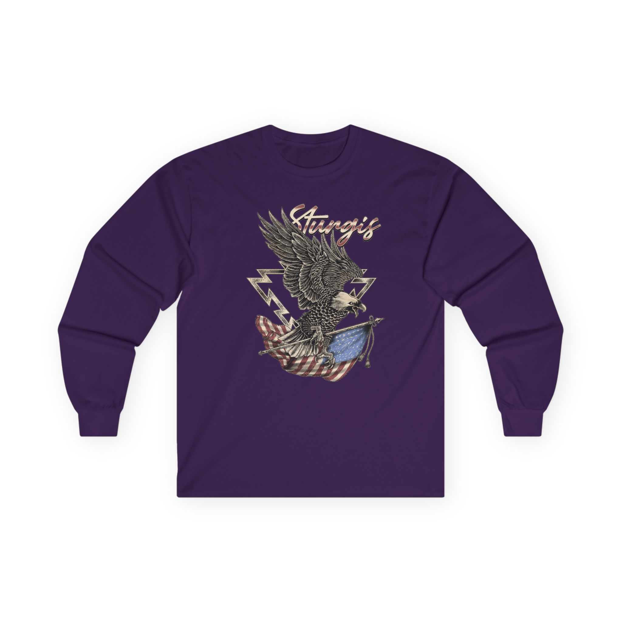 2026 Sturgis Rally 86th Anniversary, Faded Eagle, Long Sleeve Tee - Image 5