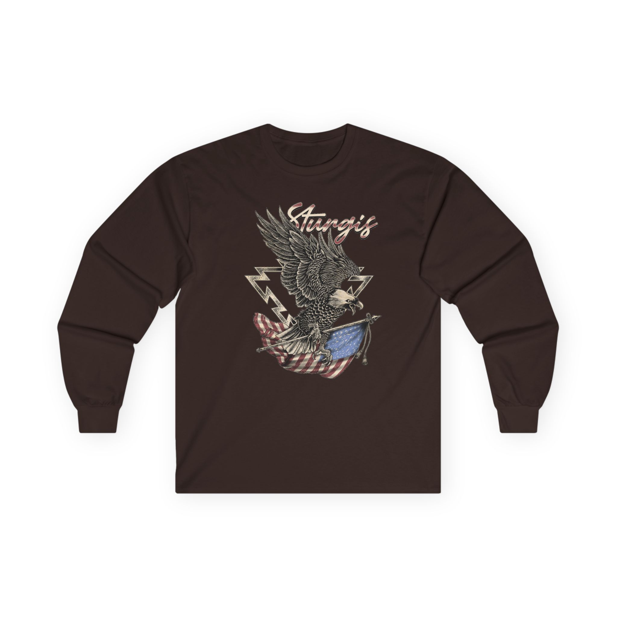 2026 Sturgis Rally 86th Anniversary, Faded Eagle, Long Sleeve Tee - Image 3